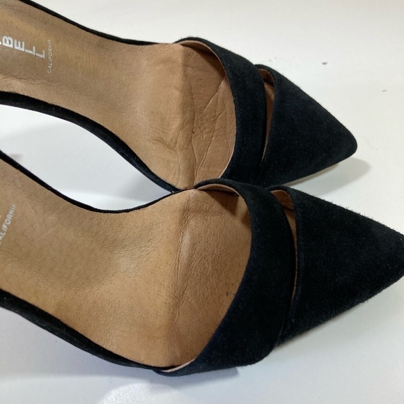 JEFFREY CAMPBELL black & gold ankle wrap pumps 7 - Picture 11 of 14